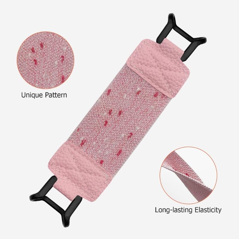 Ergonomic PU Hand Strap For 6-8inch Tablets Secure AntiSlip Finger Grip Holder Reading Accessory