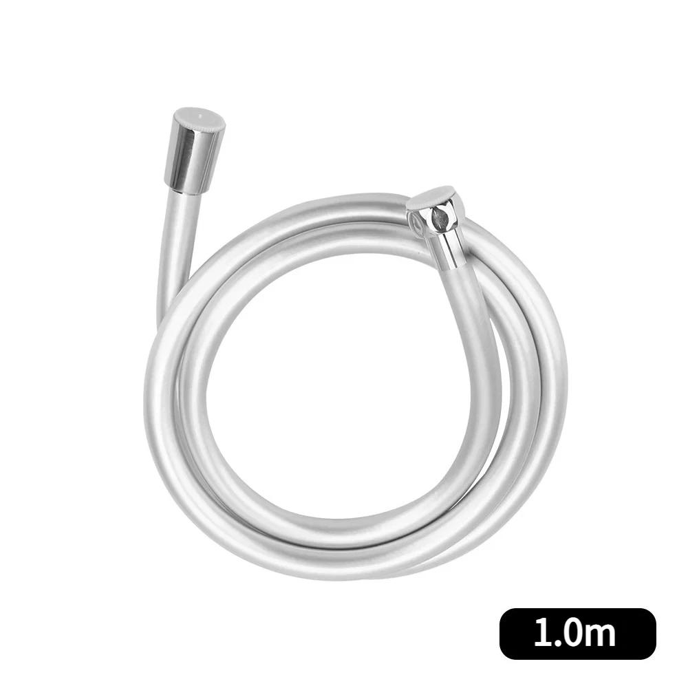 PVC Handheld Shower Head Hose Universal Flexible Anti Winding Explosion-proof Water Tube Bathroom Faucet Hose Extension Pipe