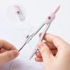 Complete Plastic Geometry Kits With 9 Essential Tools Including Compass Rulers For Precise Technical Drawing