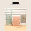 Taşınabilir PU Deri Cep Cüzdan Vintage Dokunmatik Ekran Para Klip Omuz Crossbody Çanta Telefon Çantası IPhone Samsung Huawei için
