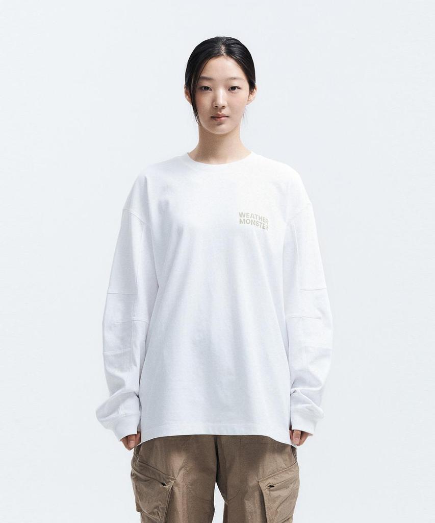 Koolongseupocheu Wm Unisex Long Sleeve Print T-Shirt 8Utbs26104Ivo