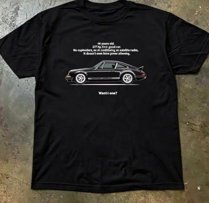 2026 Classic Sports Car Print Tshirt For Unisex Retro Auto Enthusiast Short Sleeve Oneck Cotton Tee Casual Streetwear Daily Tops