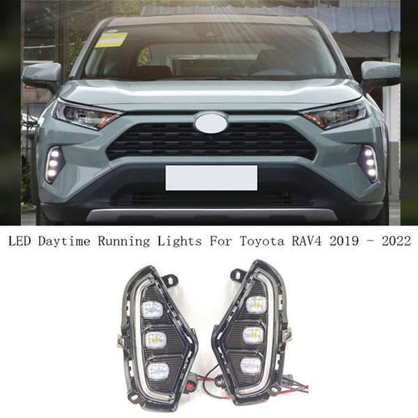 Daytime Running Lights Set for 2019-2022 Toyota RAV4