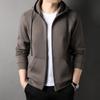 Trendy Splicing Hooded Sweatshirt Men's Spring New Korean Cardigan Casual Fashion Jacket
