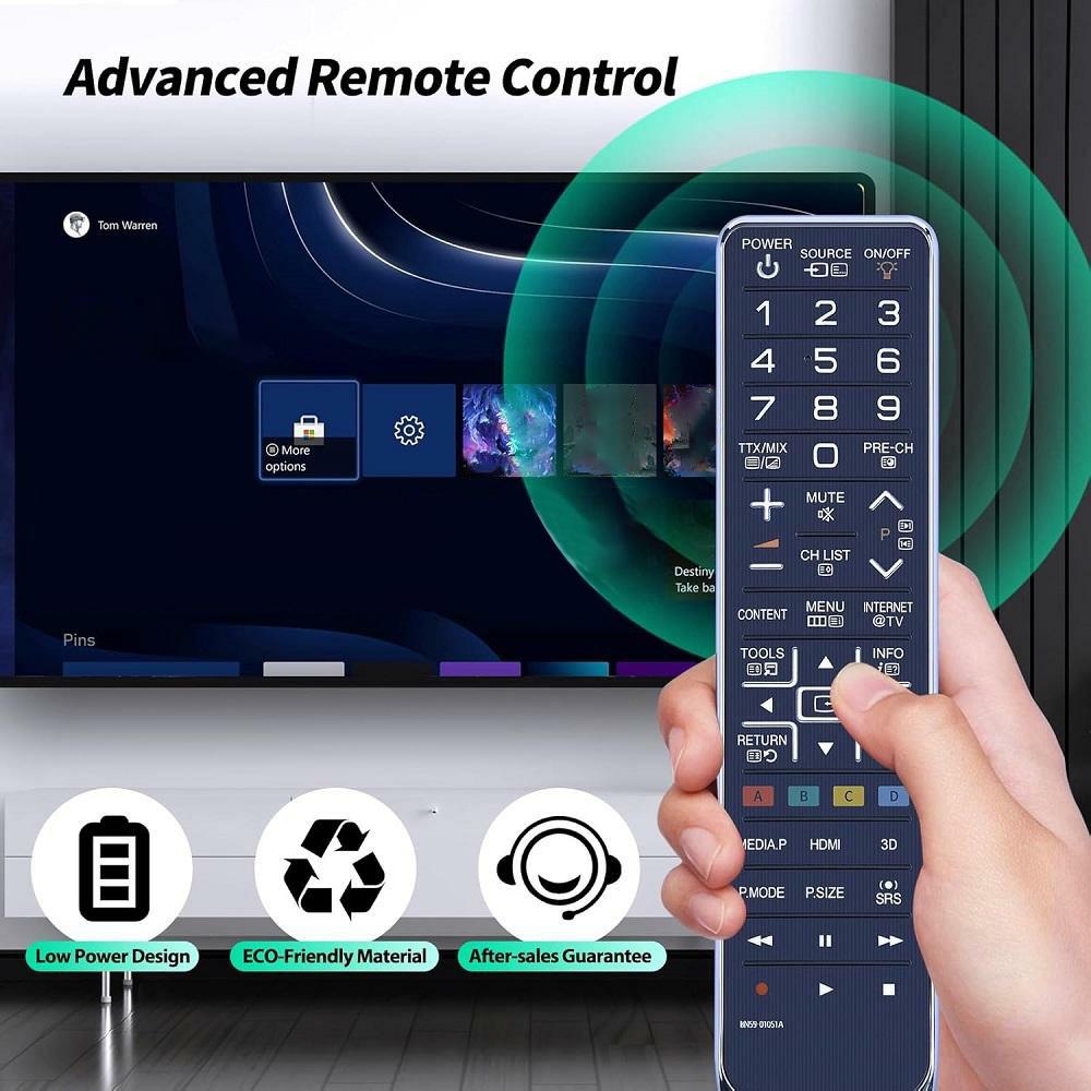 BN59-01051A For Samsung TV Remote Control Infrared Replacement Long Range Handheld Controller