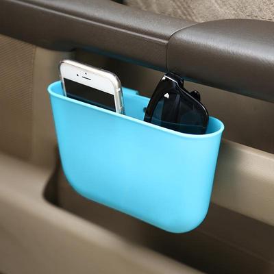 Poubelle suspendue créative pour intérieur de voiture - Boîte de rangement compacte pour voiture