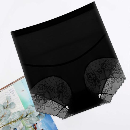 

Женские трусики, тонкие дышащие эластичные трусы для коррекции фигуры, подтягивающие ягодицы, однотонное бесшовное нижнее белье с высокой талией