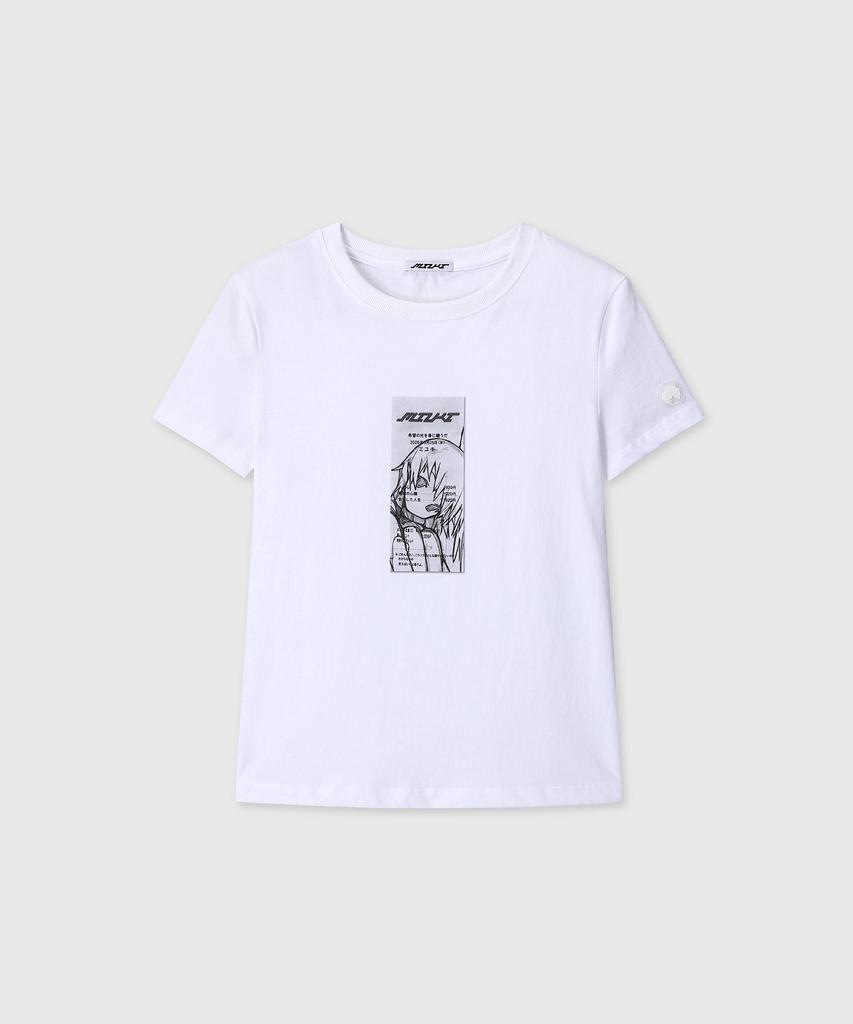 Miyuki Reshiito Basic Tee (White/Slim)