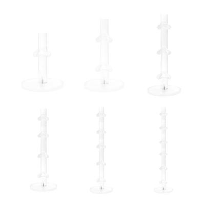 Sturdy Optical Frame Organizers Compact Acrylic Eyewear Stand Dustproof Glasses Display Rack with Easy Assembly