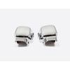 For GWM Great Wall Tank 300    ABS Carbon Fiber Rearview Mirror Cover Eyebrow Frame Trims Sticker Car Accessories