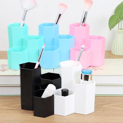 Sechseckiger Make-up- & Stiftehalter Organizer