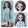 30cm Yitian Barbie Doll Set: BJD Doll with Music, Wedding Dress, and Outfit Changes