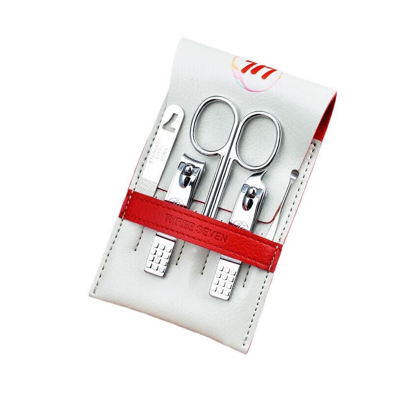 THREE SEVEN Carbon Steel Nail Clipper Set with Ear Pick