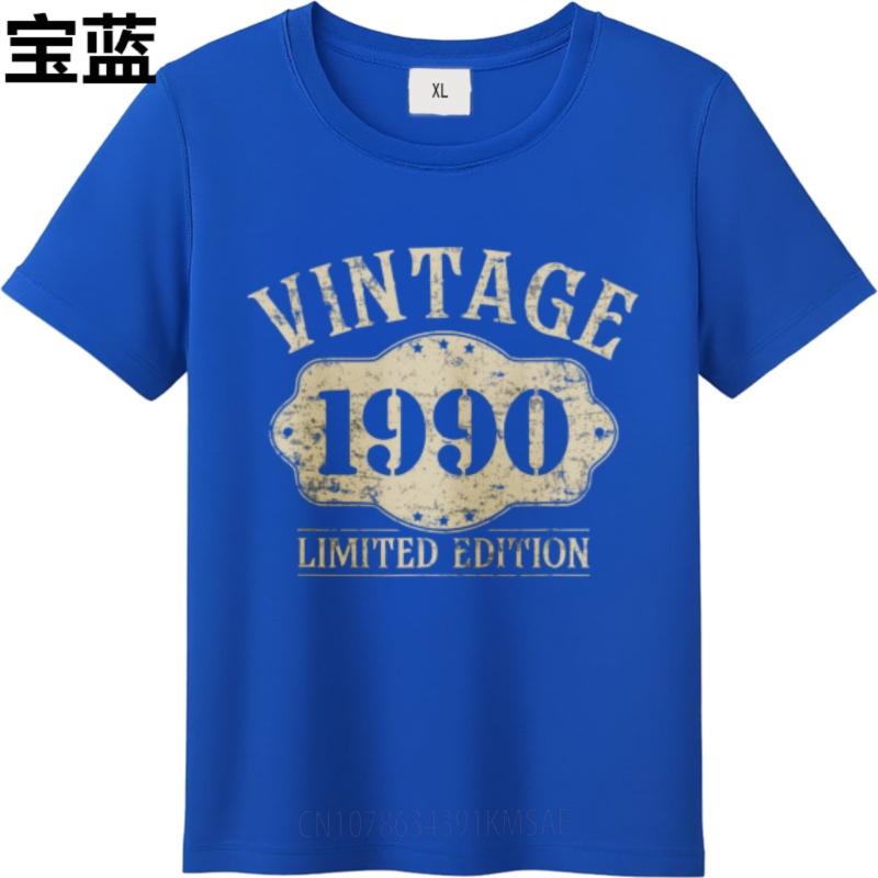 Neu eingetroffen Für sie Baumwolle Kurzarm T-Shirt Mode Vintage 1990 Limitierte Edition Alltags Jungen T-Shirt Komfort T-Shirt