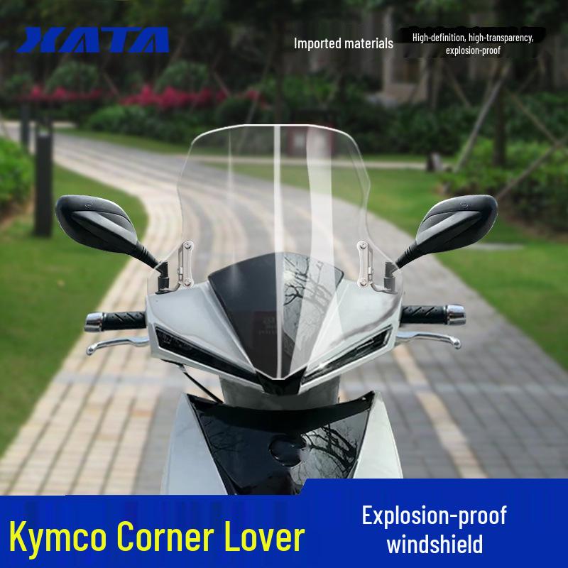 

2022 Kymco Like 150 Enhanced Windshield and Rain Shield Accessory