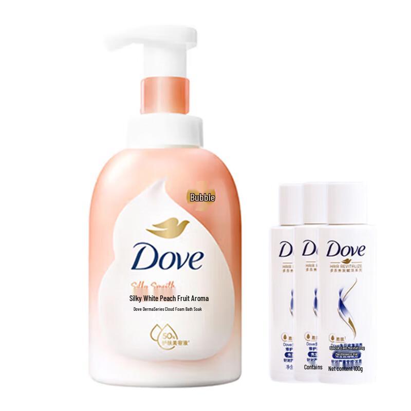 

Dove Peach Scented Foaming Body Wash 400ml