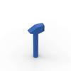 MOC 10PCS 4522 Hammer Construction Bricks Set Handheld Tools Works With Figure Blocks Particle Playthings Kids Kid Birthday Xmas Gifts