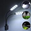 White Light Fish Tank Clip Lamp Flexible Bendable Fish Tank Light Landscape Lamps  Home Aquariums