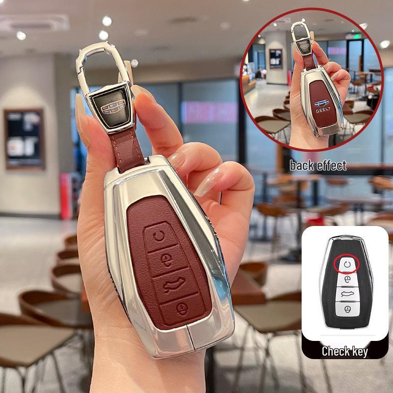 Key Cover for Geely Emgrand, Xingrui, Xingyue L, Binrui, Cool, Boyue, Binyue, and GS Models