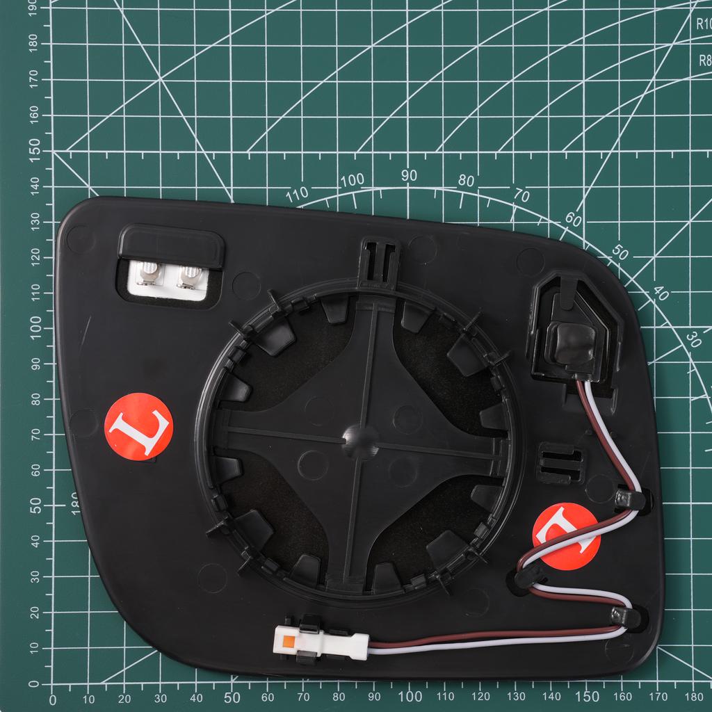 Driver And Passenger Side Mirror Glass Fit For Ford Explorer 2011 - 2019 With Blind Spot Heated Function Waterproof Large Vision