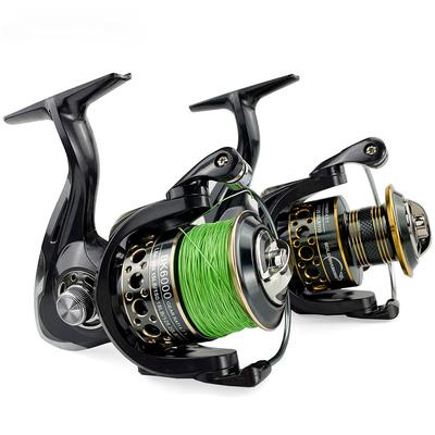 New Rigidity Lightweight Spinning Reel 5.2:1 / 4.7:1 Smooth 2000 3000 4000 5000 6000 7000 More Durable Saltwater Freshwater Fishing Reel