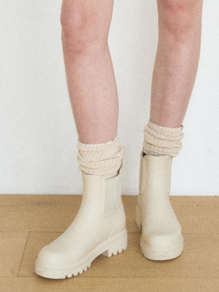 Bensimon Chelsea Rain Boots - Sand Beige
