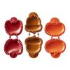 Imprint Clearly Fall Hand Pie Molds Set Pumpkins Hazelnuts Pie Top Cutter Pie Maker  Christmas