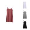 Women's Long Tanks Camisole Dress Tunic Slip Length Stretch Spaghetti Tank Top In Premium Quality Fabric