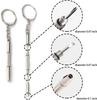 3 In 1 Eyeglass Screwdrivers Repair Kit with Keychain Watch Repair Glasses Screwdriver Recision Screw Driver Tools Accessories