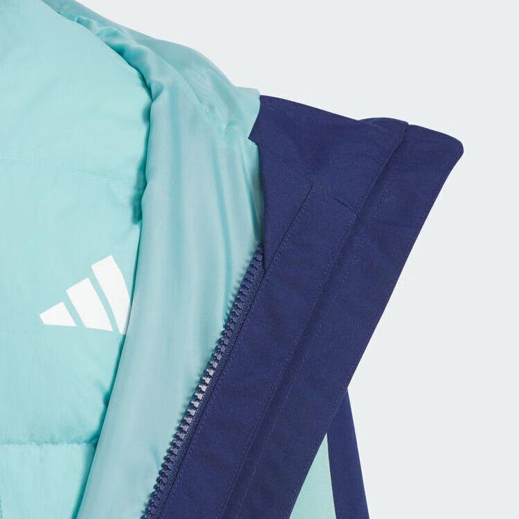 adidas Sportswear 2In1 Down Lightweight Sports Water-Resistant Warm Casual Hooded Loose Duck Down Kids Outerwear KC5922