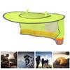 3PCS with Reflective Stripe Hard Hat Sun Shield With Breathable Mesh Full Brim Mesh Hat  for Cycling