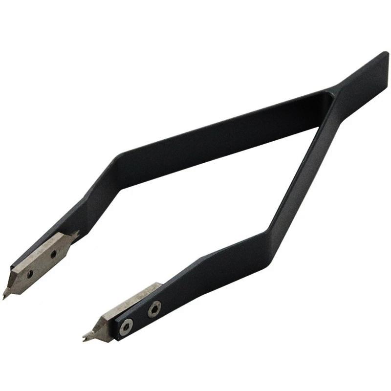 7825 V Shaped Metal Watch Spring Bar Remover Tweezer Clips High Hardness Precision Watch Repair Tool Accessory For Watchmaker