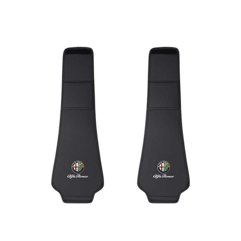 For Alfa Romeo Lær Bilsete Hodestøtte Anti-skitten Elastisk Putebeskytter Beskyttende Deksel For Alfa Romeo 4C 159 166 Giulia Giuliett