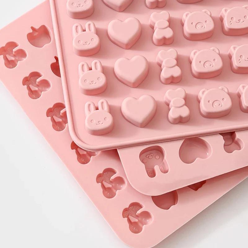 Fondant-Werkzeuge Gummiformen Kuchen-Dekorationsform Silikon-Backform Keks-Backwerkzeuge Tierförmige Form Fondant-Werkzeuge Mini-Formen