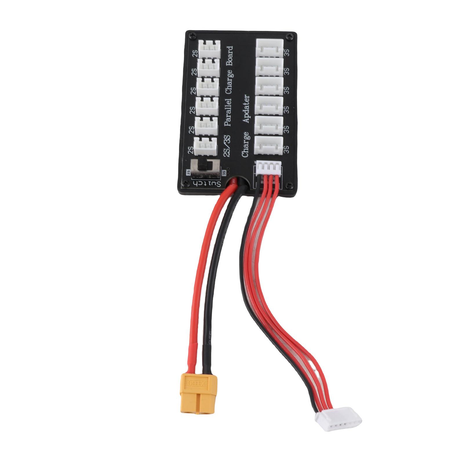 

Balanced Charger Module 2S 3S PCB Parallel Charging Board for Li Battery RC Aircraft Batteries