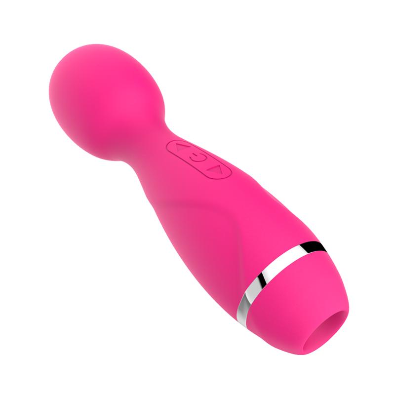 Powerful Magic Wand Vibrator For Female Sucking Nipples Clit Stimulator G Spot Massage Masturbator Adult Sex Toys For Women