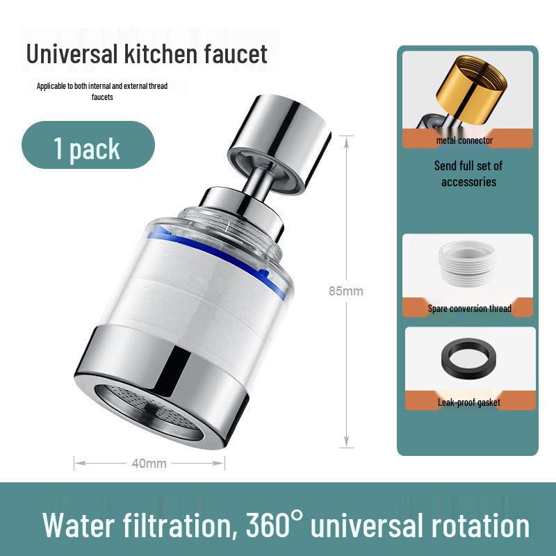 Rubinetto da Cucina Aeratore Antischizzo ed Estensore Filtro