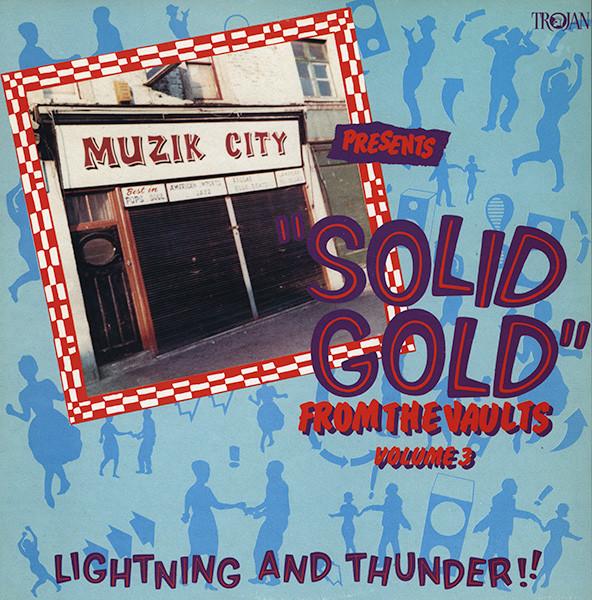 LP Record VARIOUS - "Solid Gold" From The Vaults Volume TRLS295 Trojan Records 1991 UK Reggae, Ska & Dub Used