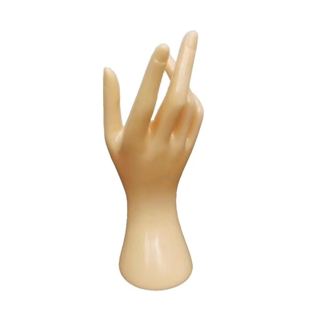 Supporto Display Braccialetto Orologio Bianco/Nero Manichino Mano in Plastica Nuova Mano Modello Display Gioielli