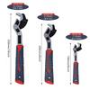 Universal Plumber Wrench Power Grip,Self Locking Wrenchs,Suitable for Various Repair Jobs Tools 6/8/10/12 Inch