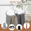 6 Count Hat Organizer Hanger, Baseball Closet Cap Rack Holder for Space-Saving, Scarf Organizer Hanger for Baseball Caps, Beanies, Belts, Scarf