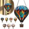 Air Balloon Pendant Sun Catcher Colored Acrylic Wall For Indoor Decor Hanging Window Art Orname K5V2