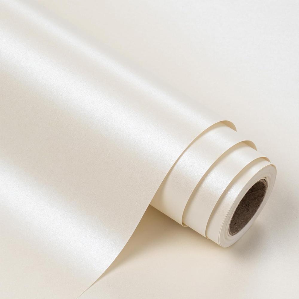 1roll White Matte Wrapping Paper Gift Wrapping Paper Pearlescent Milky White Packaging Birthday Wrapping Paper,Christmas Decorat