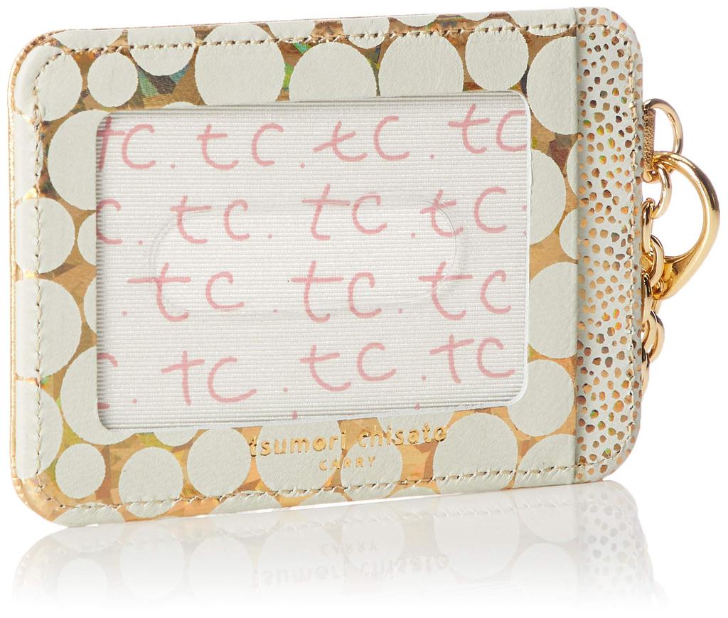 [Tsumori Chisato] New Multi-Dot Gold Pass Case