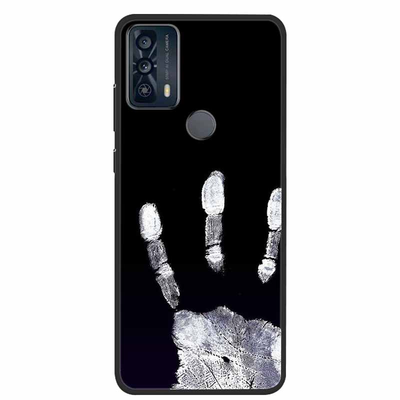 For TCL 20Y 20E Case Luxury Soft Silicone TPU Back Cover For TCL 20Y 20B Phone Cases TCL20Y 20 Y TCL20E Cute 6125F Funda Cartoon