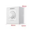 Flicker-Free LED Dimmer Switch: 12V/24V, 30A, Single Color, Knob Control for Low Voltage Light Strips