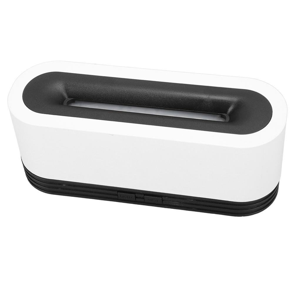 Flame Aromatherapy Diffuser 5V USB Powered Colorful Lights Flame Humidifier for Bedroom Living Room Office