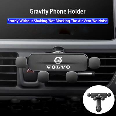 Volvo Uchwyt na telefon samochodowy Grawitacyjny Stojak mobilny Wsparcie komórkowe Dla S80 V60 V40 XC60 S60 XC90 XC40 FH500 C30 V50 FH16 AWD T6 S90 V70 V90
