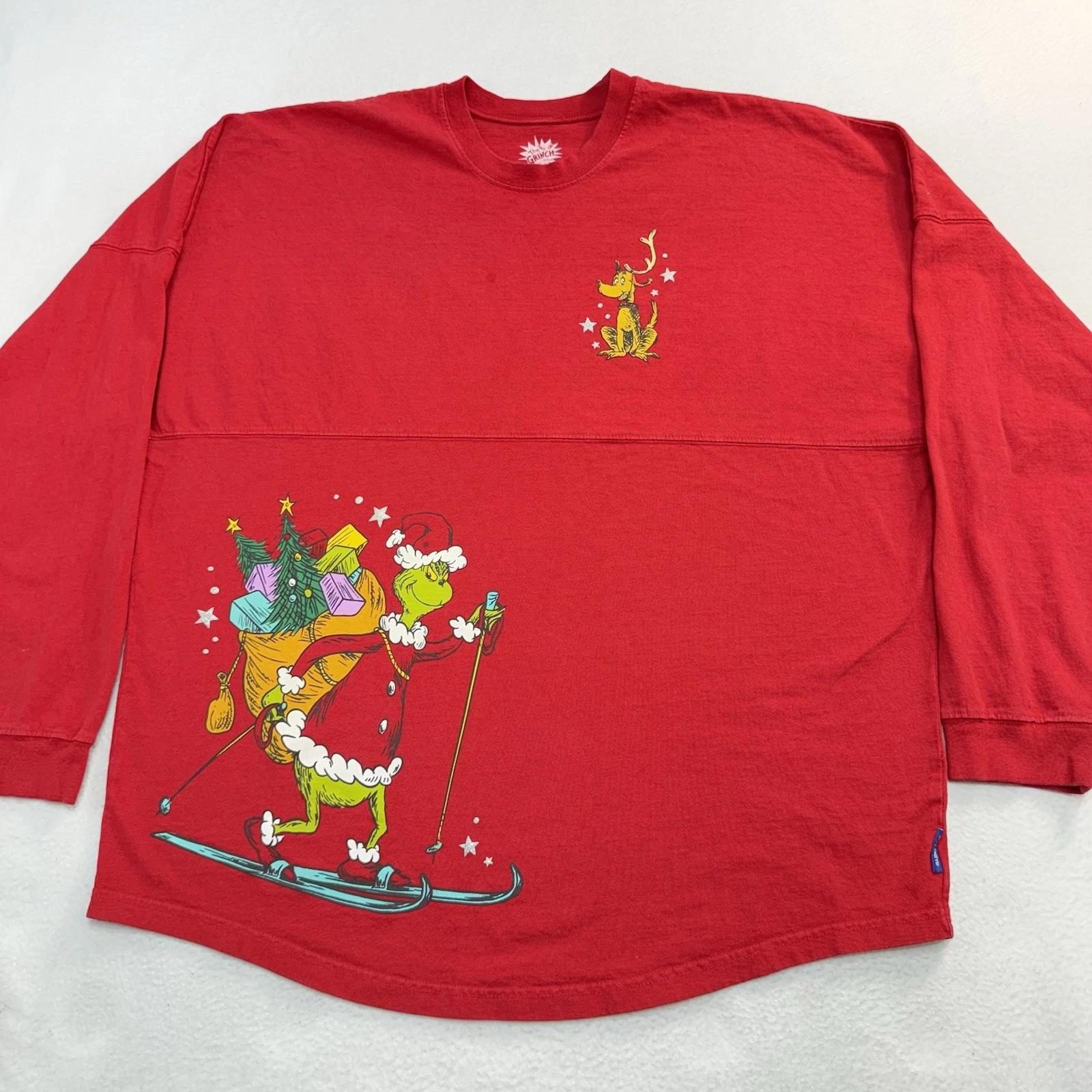 The Grinch Universal Studios Spirit Jersey XL Merry Grinchmas L