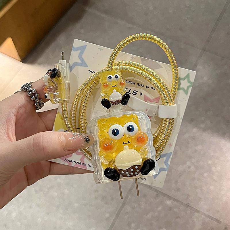 

Захисний чохол для зарядного пристрою. Кабель передачі даних. Мотузка One Size